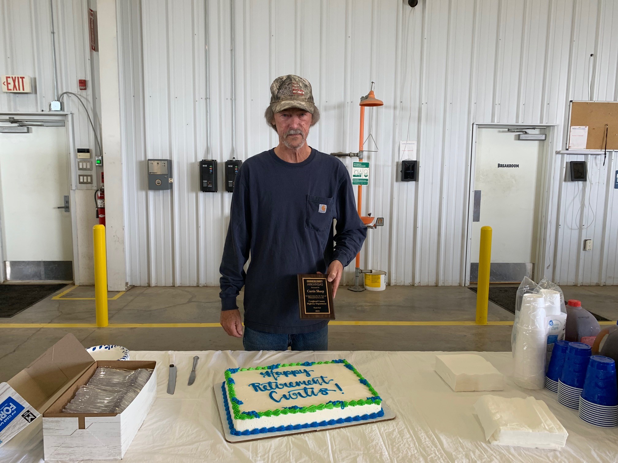 Curtis sharp retirement